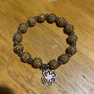 Gold Rustic Cuff bracelet